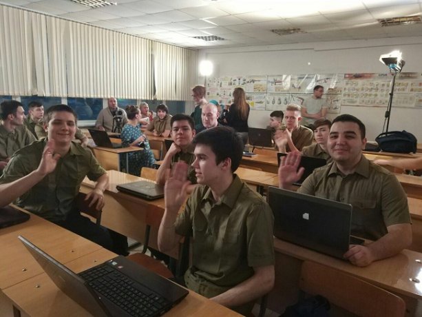 Съемки специального выпуска программы \"Москва 24\"