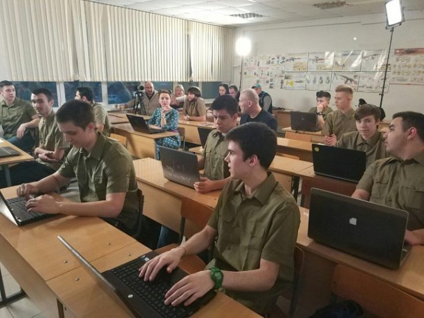 Съемки специального выпуска программы \"Москва 24\"