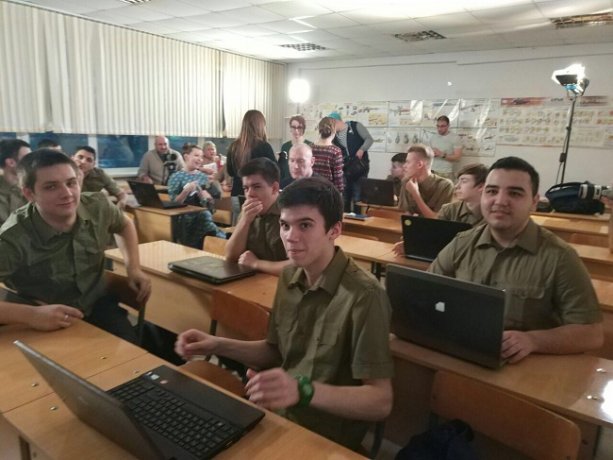 Съемки специального выпуска программы \"Москва 24\"