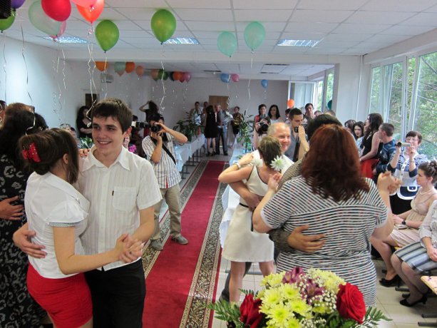 Вручение дипломов 2012