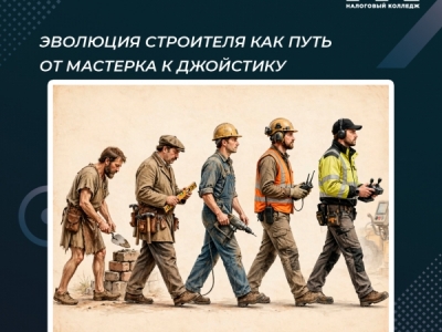 Эволюция строителя как путь от мастерка к джойстику
